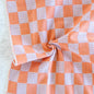 Checkmate - Checkers - Sunset - Fableism Supply Co. - Simplifi Fabric