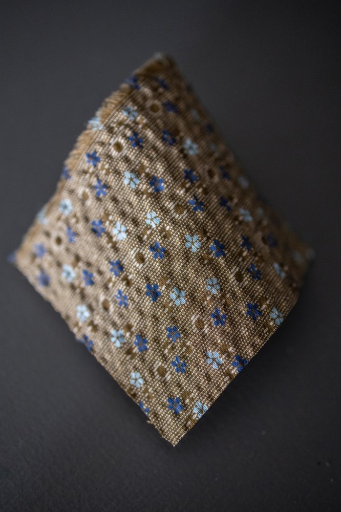 Chicory Hana Seersucker Japanese Organic Cotton - Merchant & Mills - Simplifi Fabric