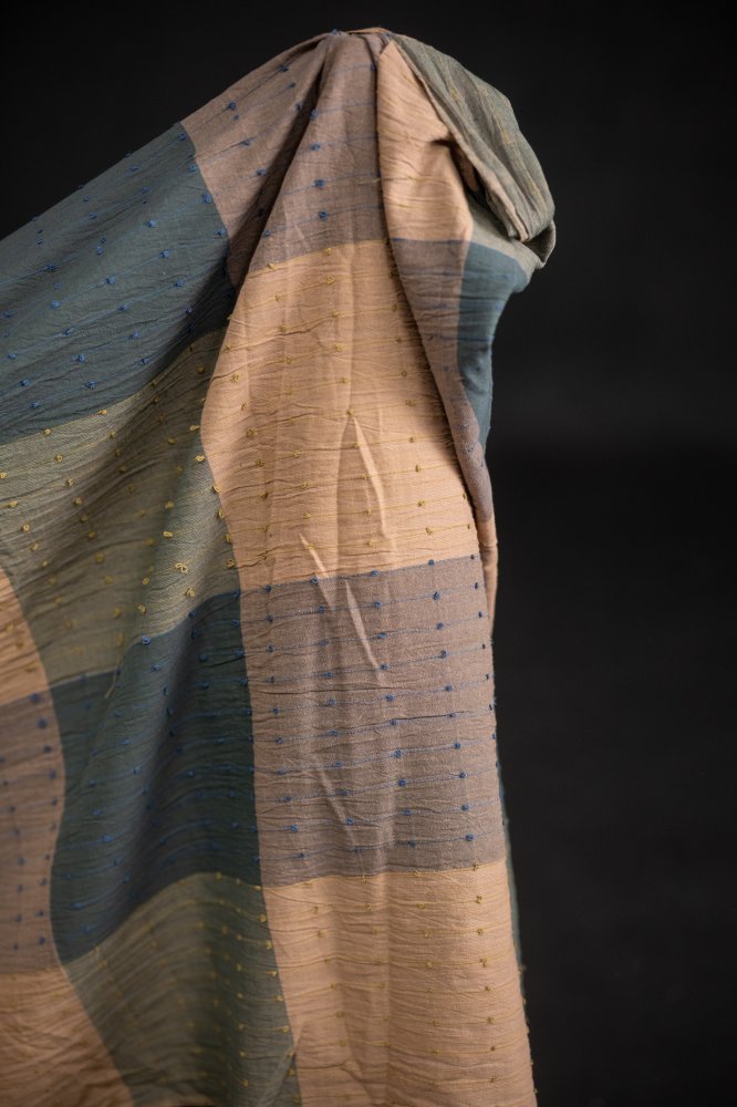 Citalia Blues Loopy Indian Cotton - Merchant & Mills - Simplifi Fabric