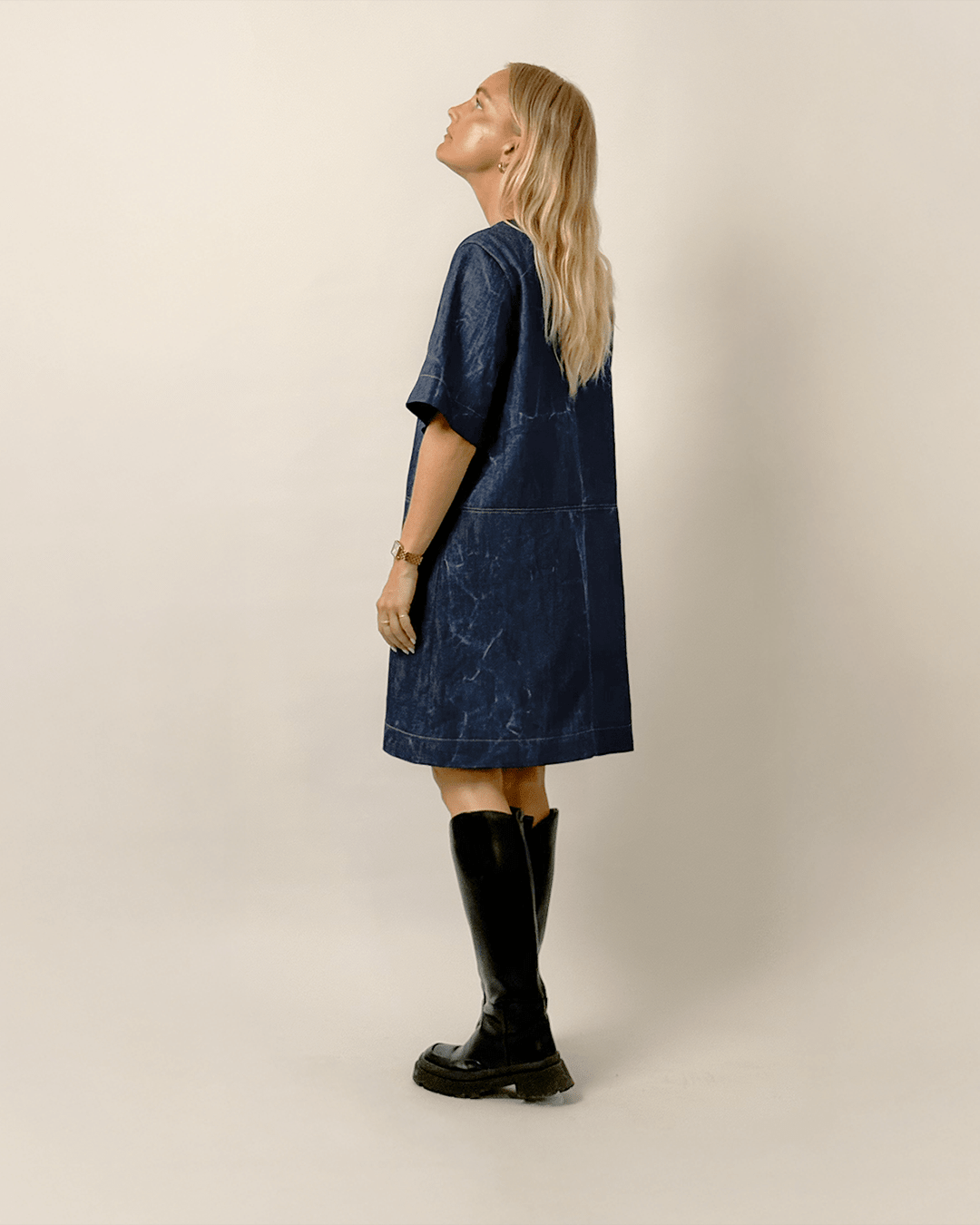 City Dress Womens Paper Pattern - Wardrobe by Me - Simplifi Fabric