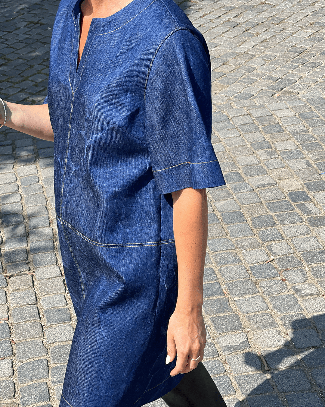 City Dress Womens Paper Pattern - Wardrobe by Me - Simplifi Fabric