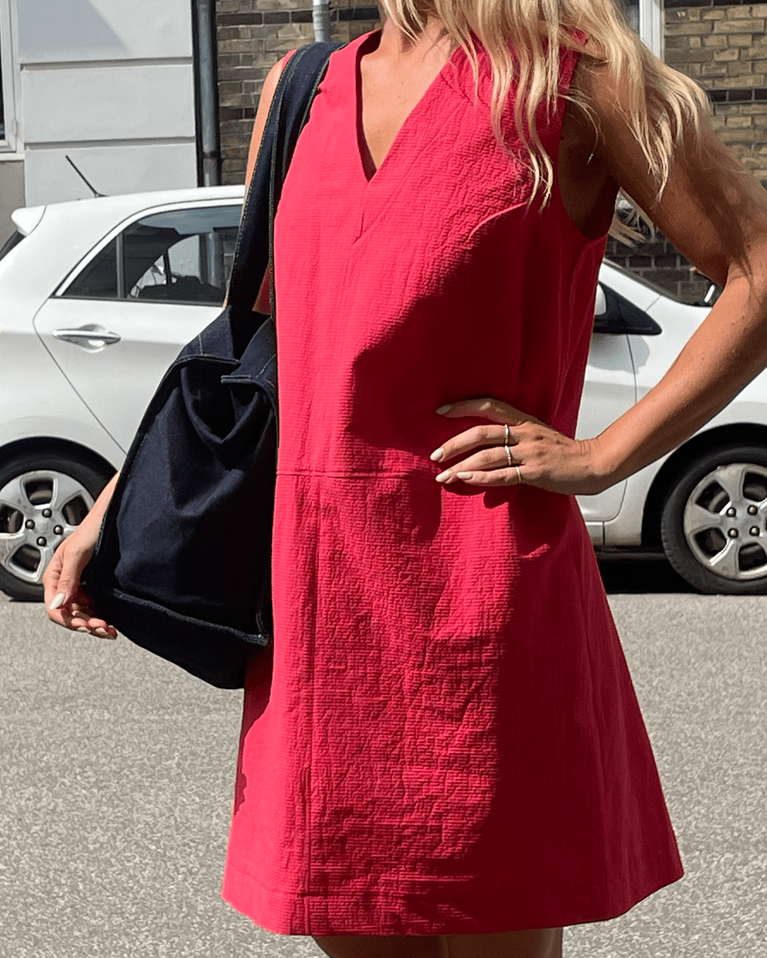 City Dress Womens Paper Pattern - Wardrobe by Me - Simplifi Fabric