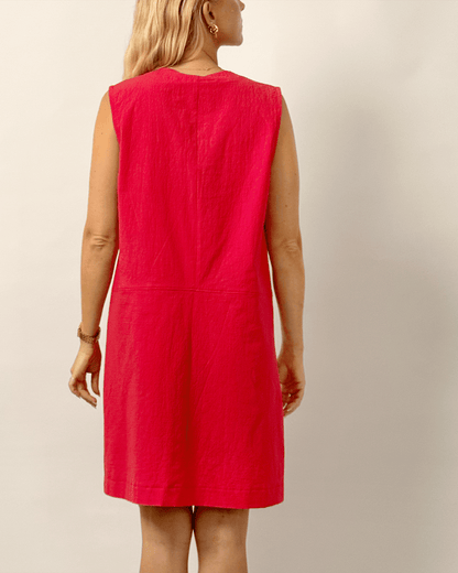 City Dress Womens Paper Pattern - Wardrobe by Me - Simplifi Fabric