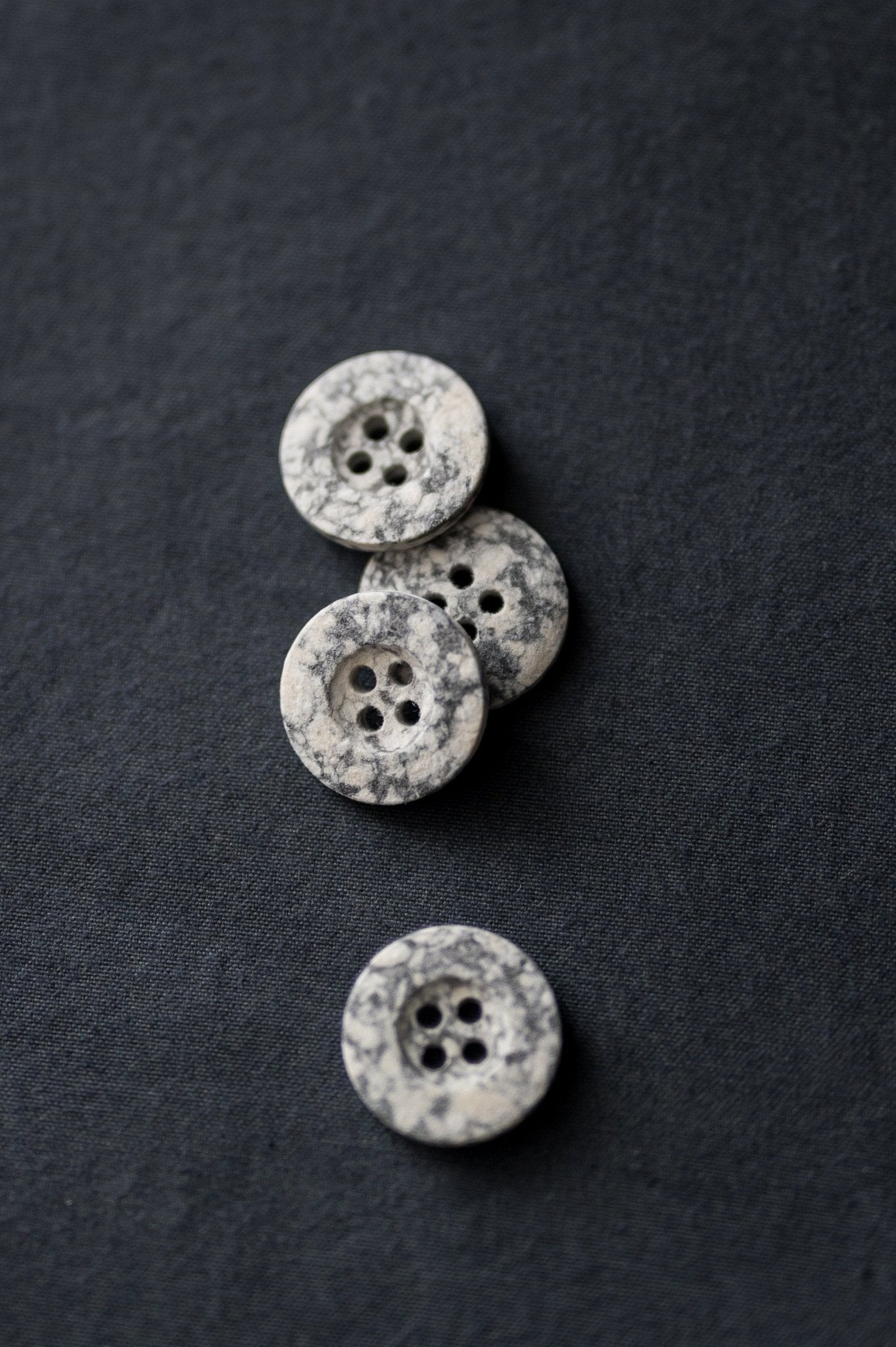 City Snow - Recycled Resin Button - Merchant & Mills - 18mm & 20mm - Simplifi Fabric