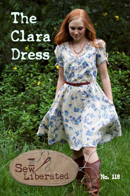 Clara Dress Paper Pattern - Sew Liberated - Simplifi Fabric