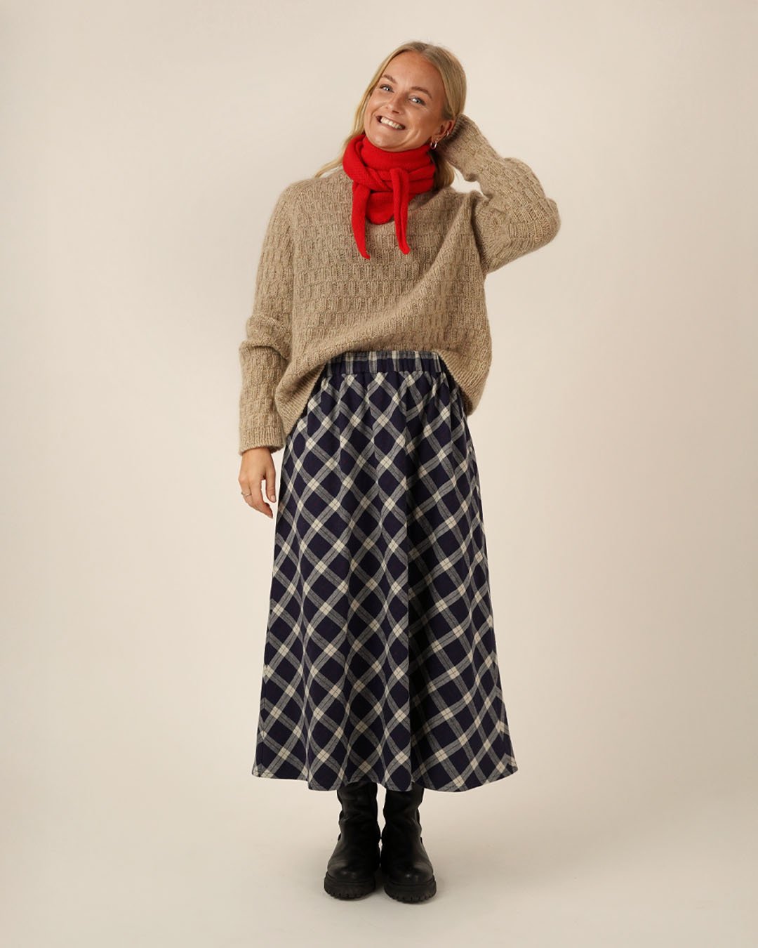 Claude Skirt Womens Paper Pattern - Wardrobe by Me - Simplifi Fabric