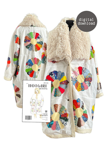 Coat - PDF Pattern - Hot Girl Quilting - Simplifi Fabric