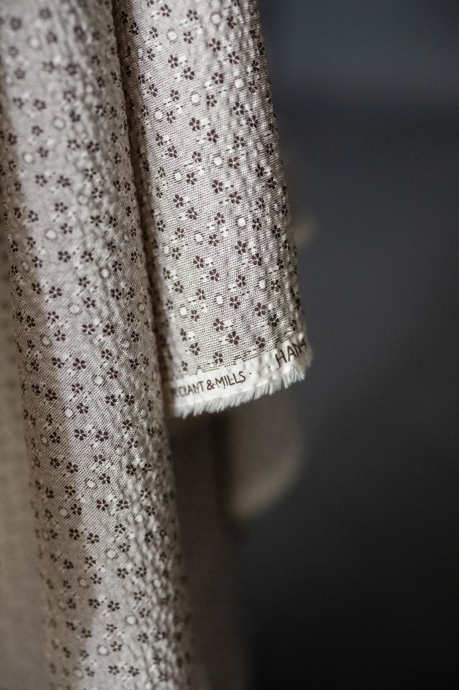 Coco Hana Seersucker Japanese Organic Cotton - Merchant & Mills - Simplifi Fabric