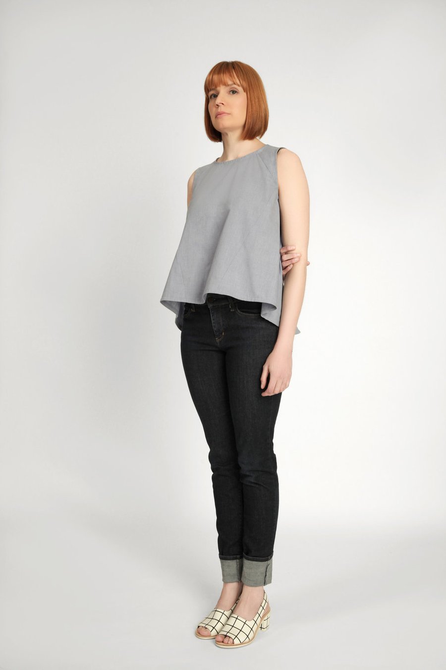 Collins Top Pattern - In The Folds - Simplifi Fabric