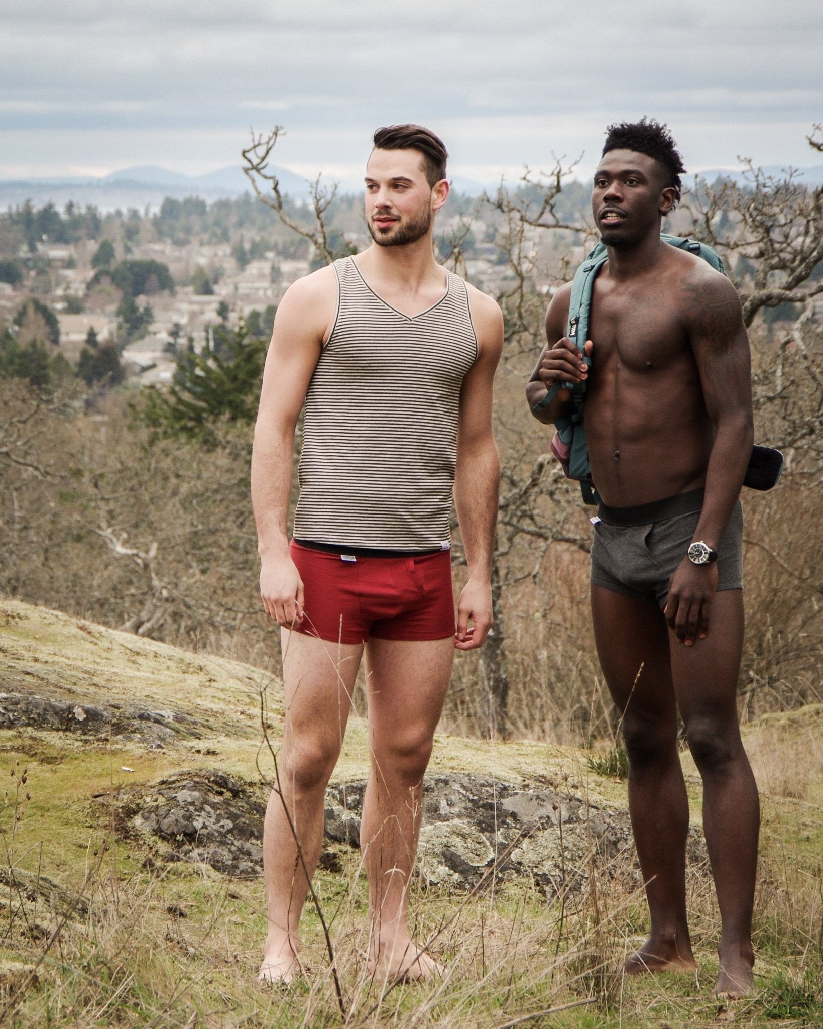 Comox Trunks / Boxers Mens PDF Sewing Pattern - Thread Theory - Simplifi Fabric