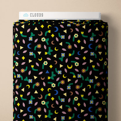 Confetti - Sun Seed Moon - Leah Duncan - Cloud 9 Fabrics - Batiste - Simplifi Fabric