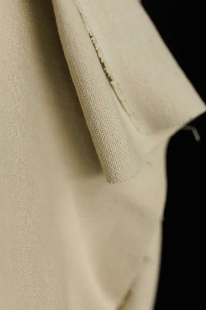 Cool Natural 13oz Heavy Recycled Cotton Canvas - European Import - Merchant & Mills - Simplifi Fabric