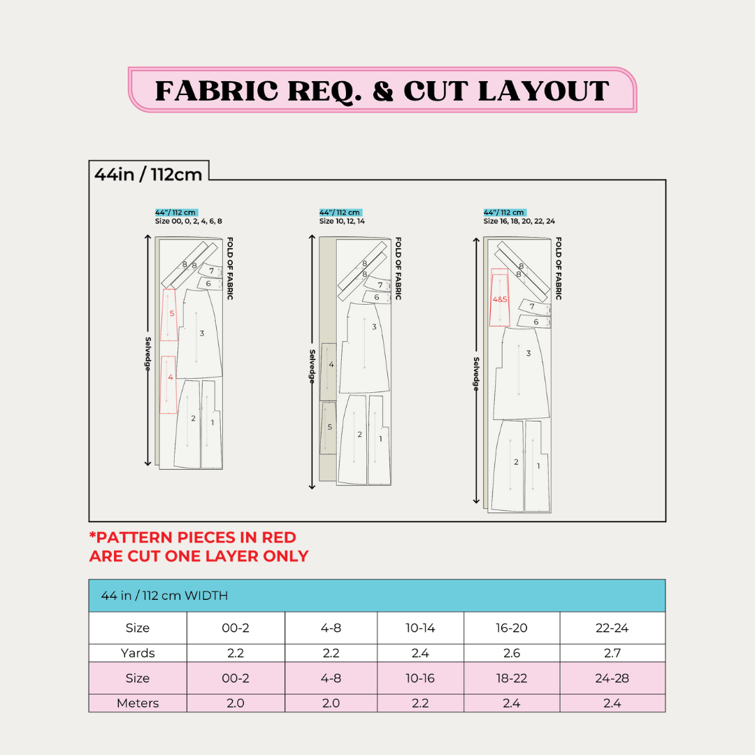 Cool Skirt PDF Pattern - Lydia Naomi - Simplifi Fabric