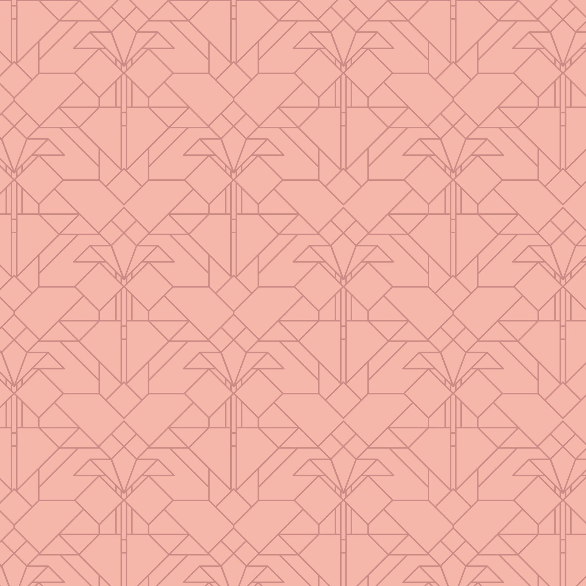 Coonley Tulip - Desert - FLW Tone On Tone - Frank Llyod Wright - Cloud 9 Fabrics - Poplin - Simplifi Fabric