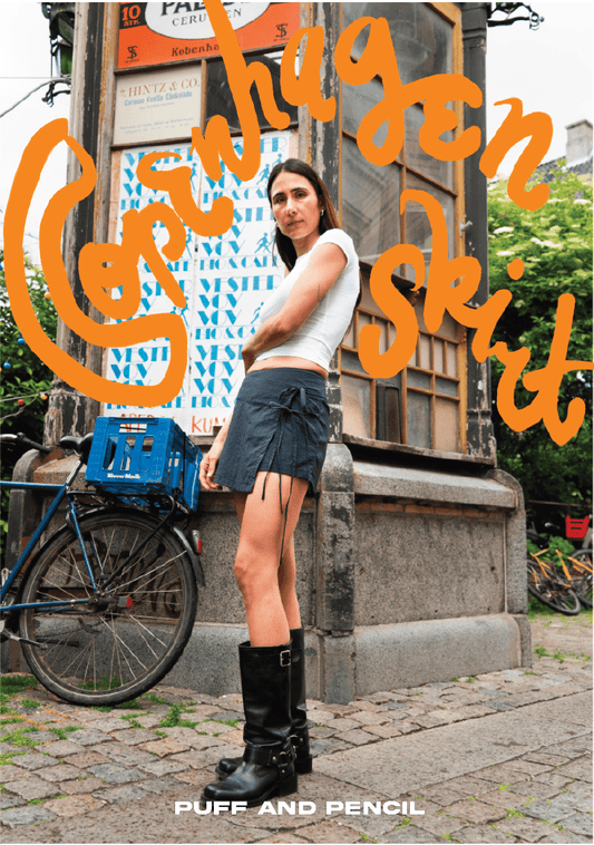 Copenhagen Skirt - Paper Sewing Pattern - Puff And Pencil - Simplifi Fabric