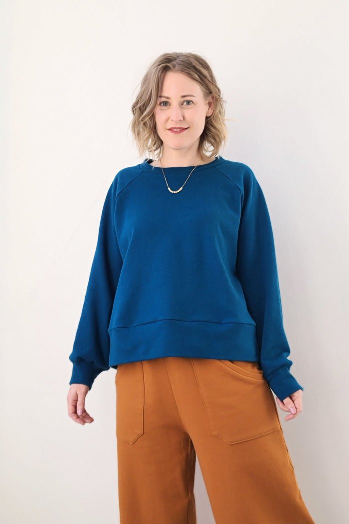 Cosmos Sweatshirt & Elemental Skirt Sewing Pattern - Sew House Seven - Simplifi Fabric