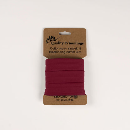 Cotton Stretch Jersey Bias Tape - European Import - Oeko - Tex® - Various Colors - Simplifi Fabric