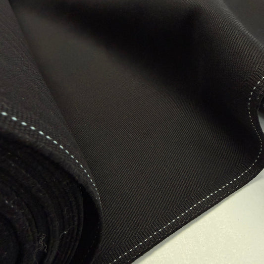 Cotton + Tencel Twill - Black - Simplifi Fabric