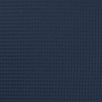 Cotton Waffle Weave - European Import - Dark Jeans - Simplifi Fabric