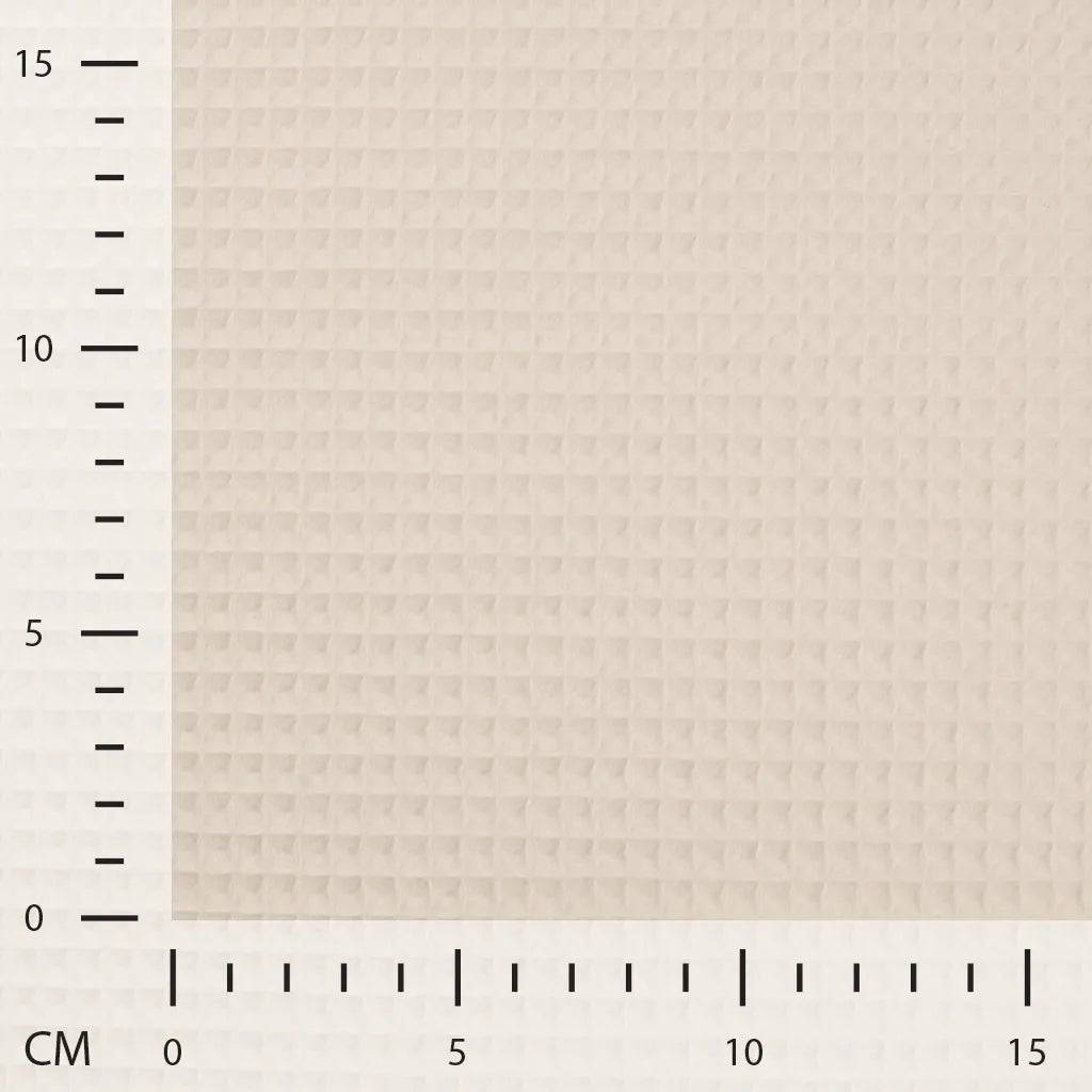 Cotton Waffle Weave - European Import - Ecru - Simplifi Fabric