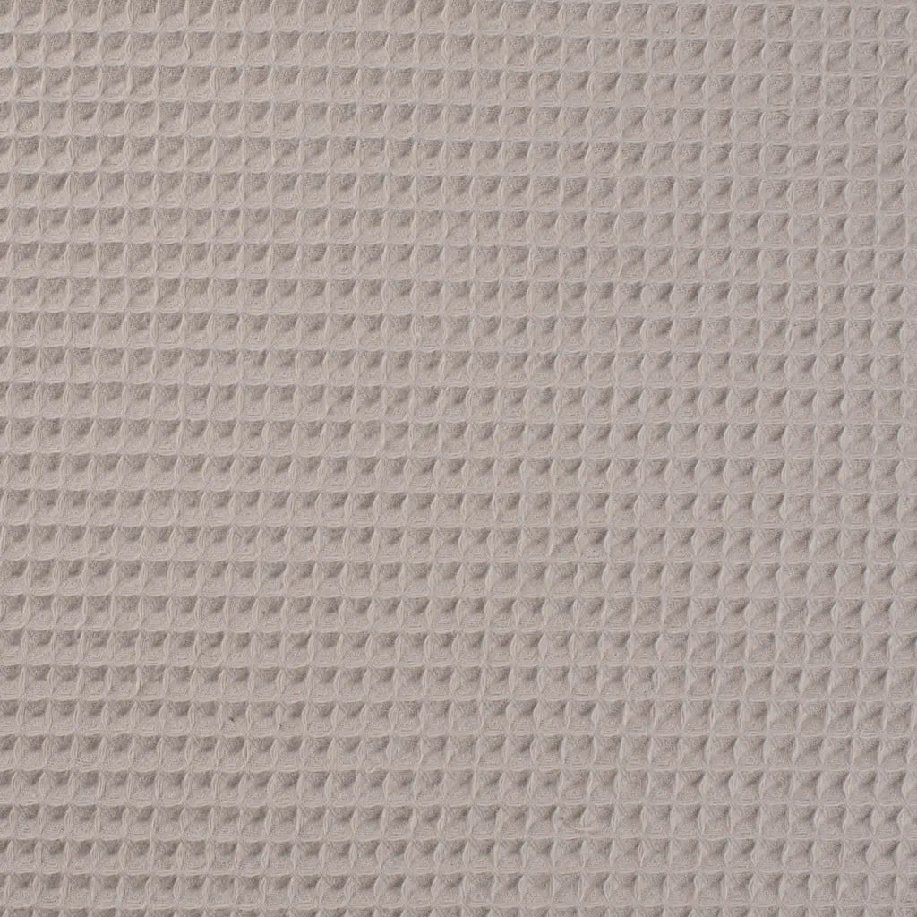 Cotton Waffle Weave - European Import - Silver Grey - Simplifi Fabric