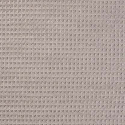 Cotton Waffle Weave - European Import - Silver Grey - Simplifi Fabric