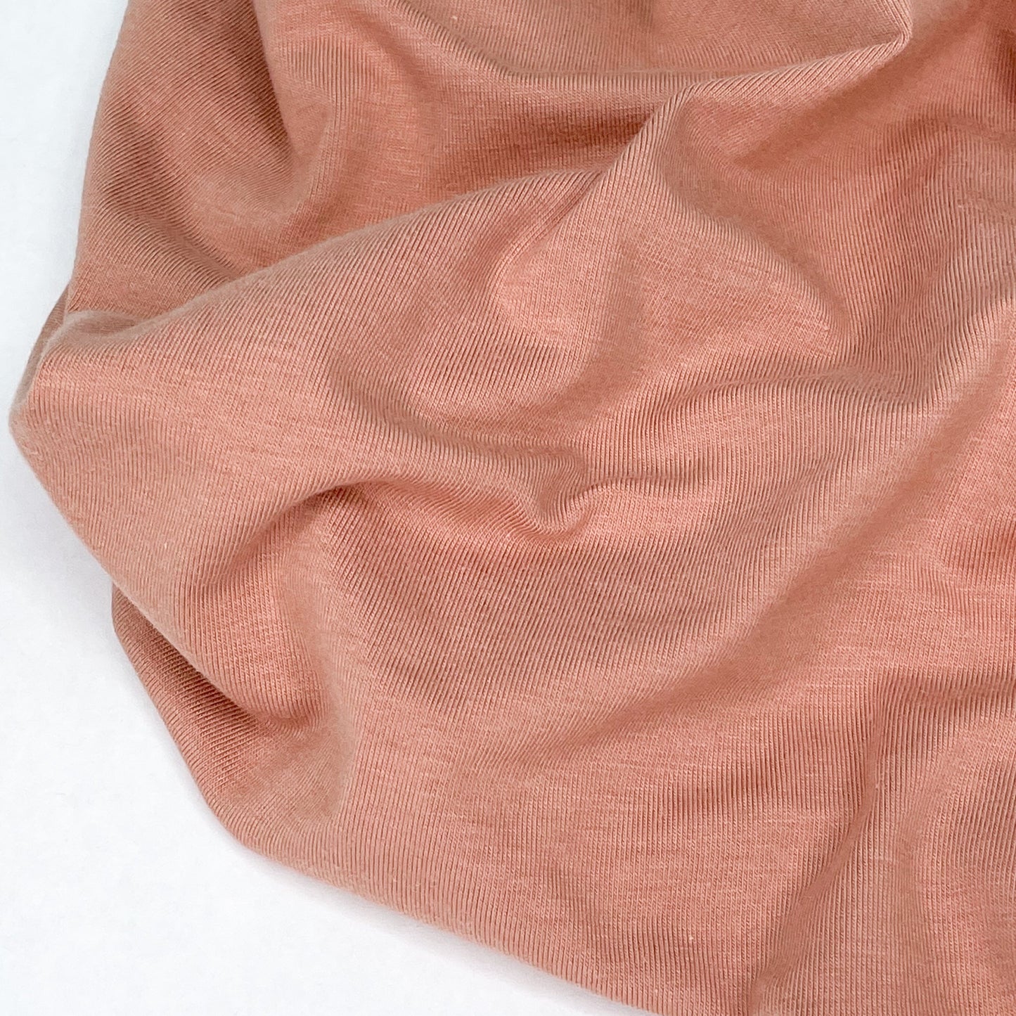 Cotton/TENCEL™ Modal Spandex Jersey - Peach - Simplifi Fabric