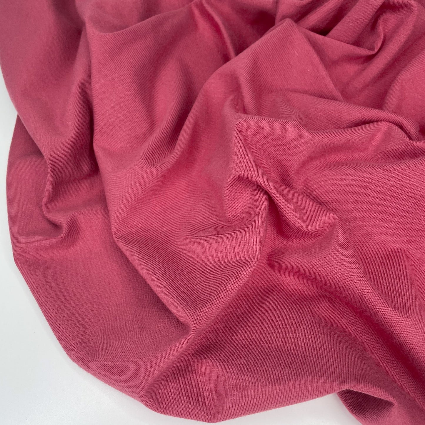 Cotton/TENCEL™ Modal Spandex Jersey - Rose - Simplifi Fabric