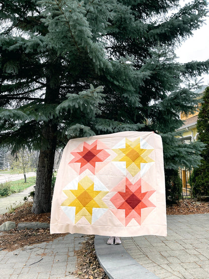 Pine Point Paper Pattern - The Blanket Statement Quilt Co.