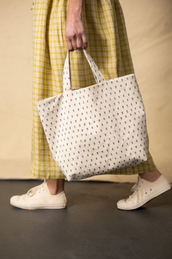 Daffodilly Check Laundered Linen - European Import - Merchant & Mills - Simplifi Fabric