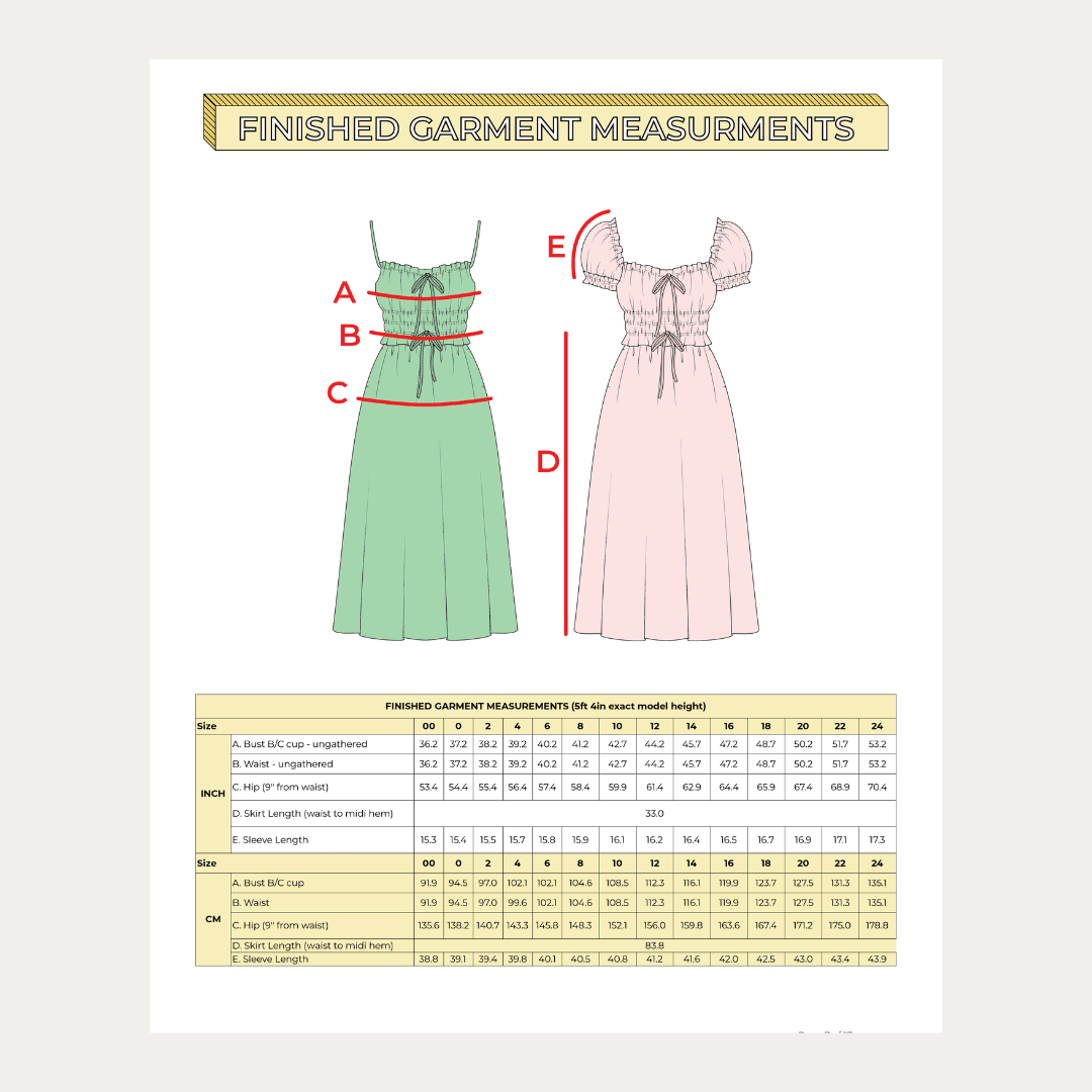 Daisy Frock PDF Pattern - Lydia Naomi - Simplifi Fabric