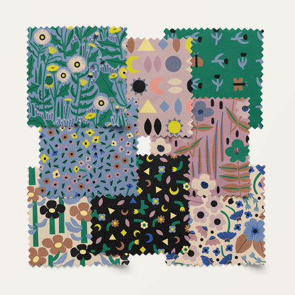 Dandy Blossom - Sun Seed Moon - Leah Duncan - Cloud 9 Fabrics - Batiste - Simplifi Fabric