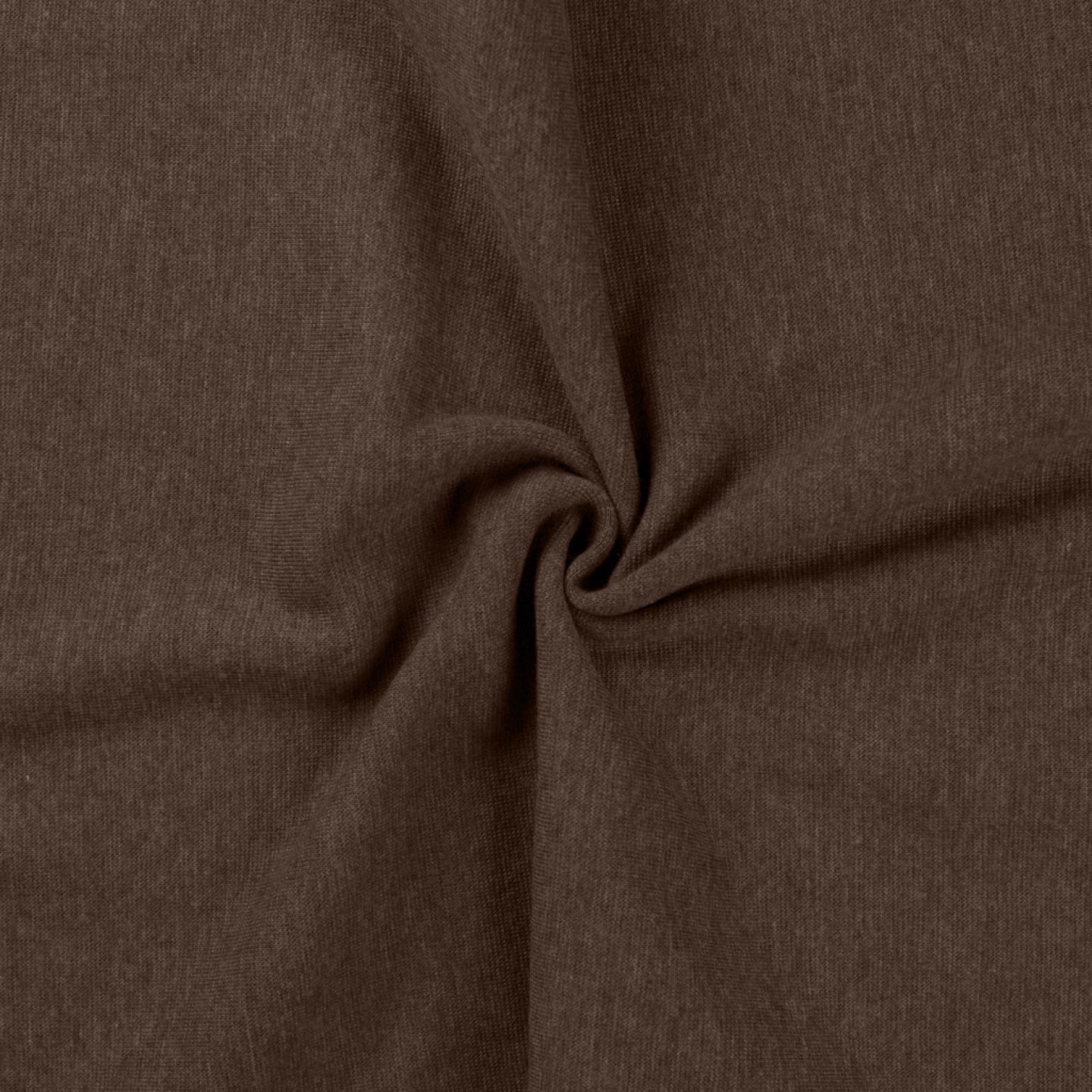 Dark Brown Melange - European Import - Oeko - Tex® - 1/1 Ribbed Cuff - Simplifi Fabric