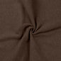 Dark Brown Melange - European Import - Oeko - Tex® - 1/1 Ribbed Cuff - Simplifi Fabric