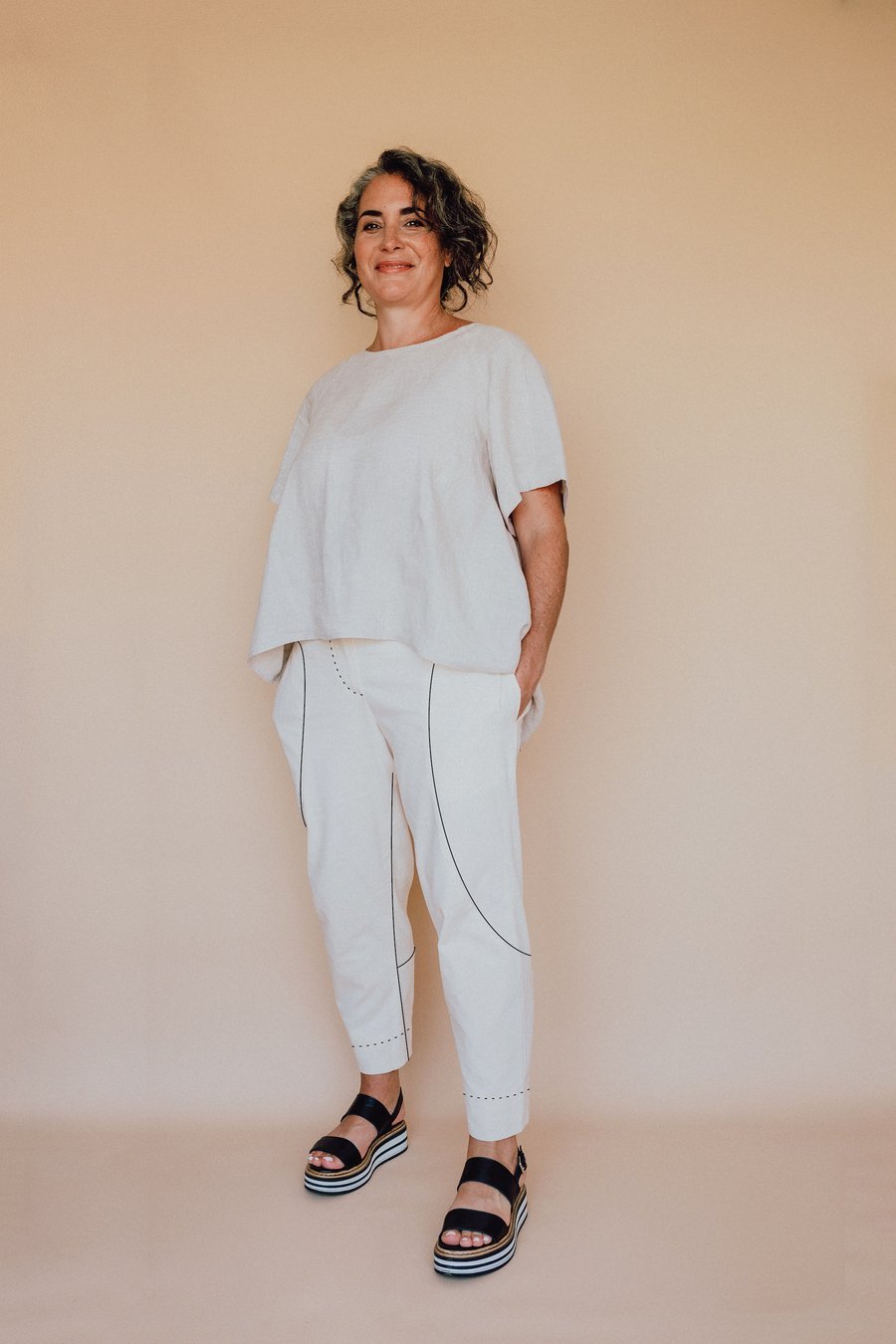 Darlow Pants Pattern - In The Folds - Simplifi Fabric