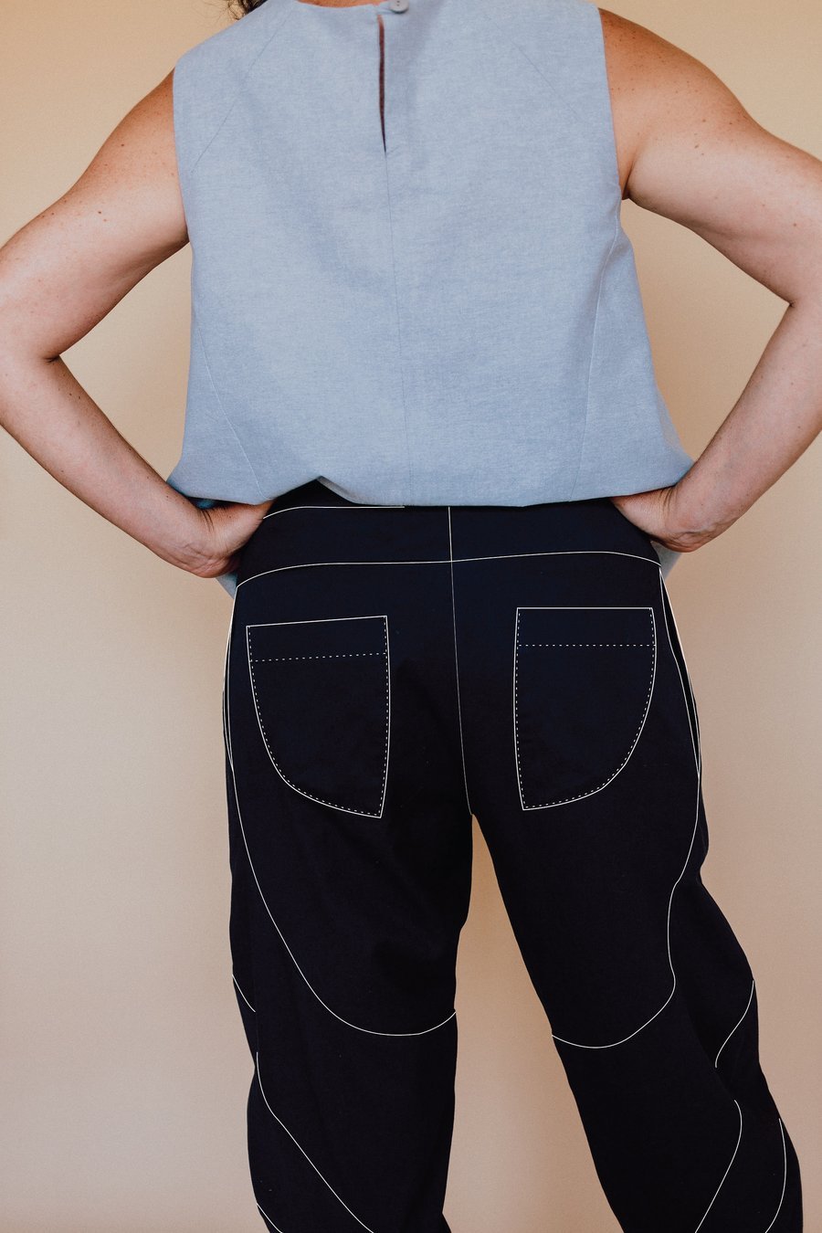 Darlow Pants Pattern - In The Folds - Simplifi Fabric