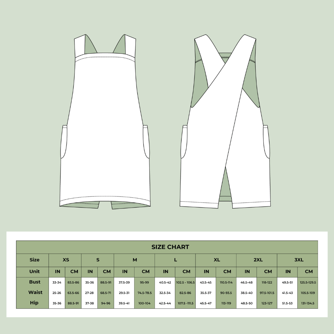 Dawn Apron PDF Pattern - Lydia Naomi - Simplifi Fabric