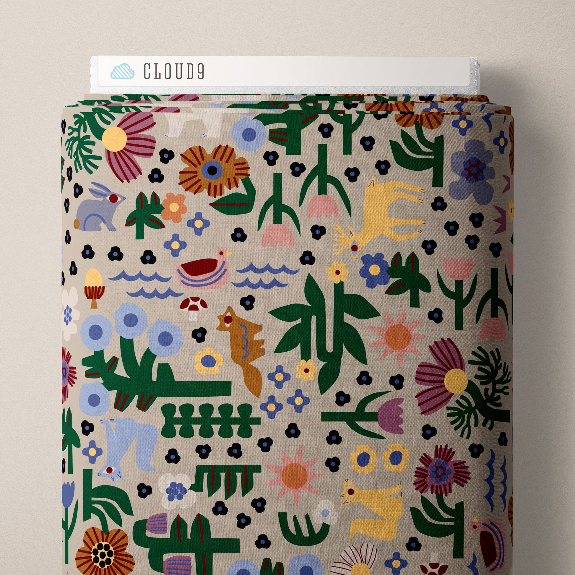 Daydreams - Fern Grove - Leah Duncan - Cloud 9 Fabrics - Poplin - Simplifi Fabric