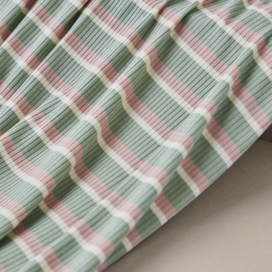 Derby TENCEL™ Modal Stripe Jersey - OEKO - TEX® - MeetMILK - Soft Mint - Simplifi Fabric