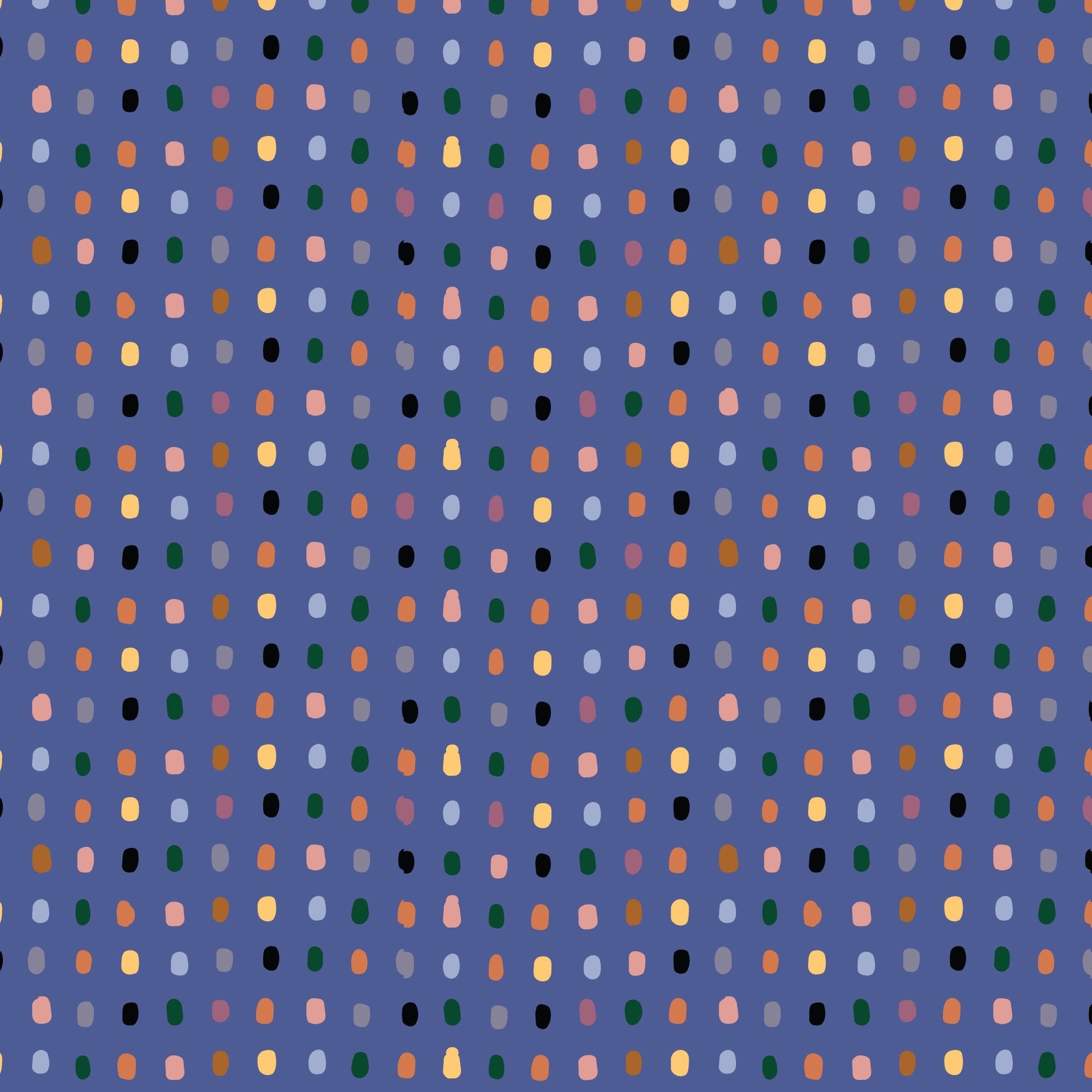 Dew Drops Dusk - Fern Grove - Leah Duncan - Cloud 9 Fabrics - Poplin - Simplifi Fabric