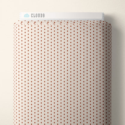 Diamond - Salt - Retro Meadow - Sophie Rowe - Cloud 9 Fabrics - Poplin - Simplifi Fabric