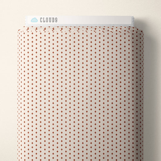 Diamond - Salt - Retro Meadow - Sophie Rowe - Cloud 9 Fabrics - Poplin - Simplifi Fabric