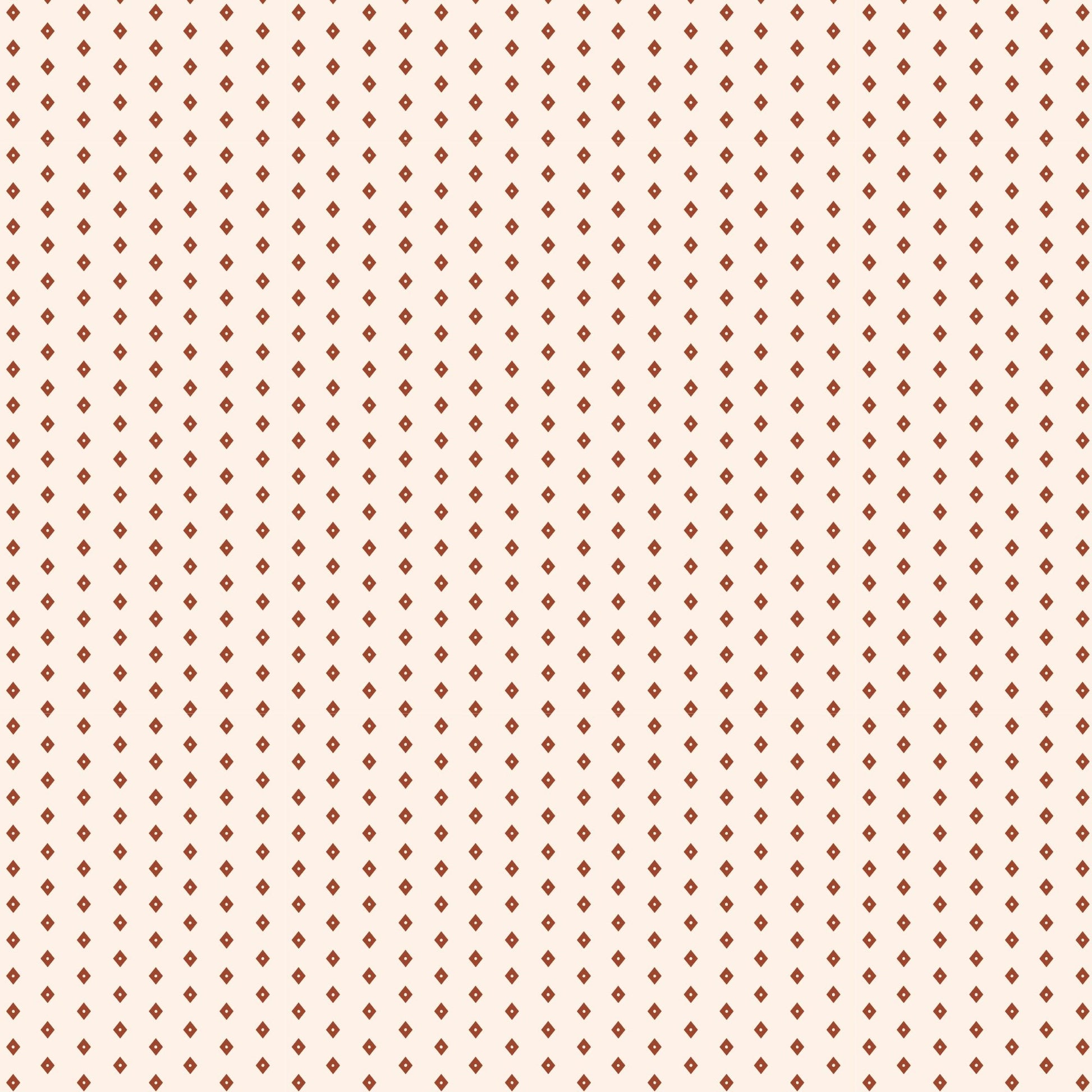 Diamond - Salt - Retro Meadow - Sophie Rowe - Cloud 9 Fabrics - Poplin - Simplifi Fabric