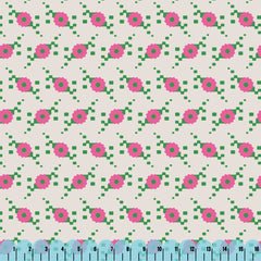 Digital Daisy - Orderly Fashion - Jessica Jones - Cloud 9 Fabrics - Modal Rayon - Simplifi Fabric