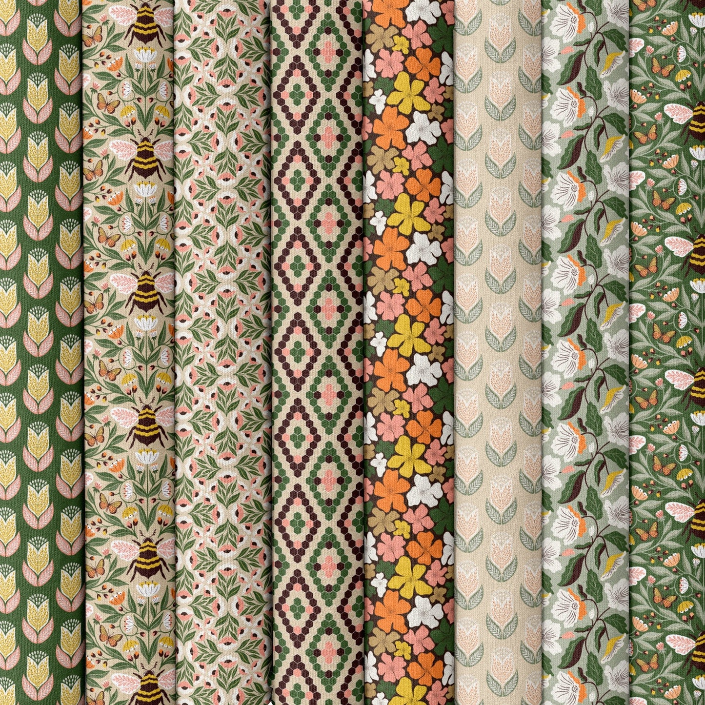 Dogwood - Honey Garden - Juliana Tipton - Cloud 9 Fabrics - Poplin - Simplifi Fabric