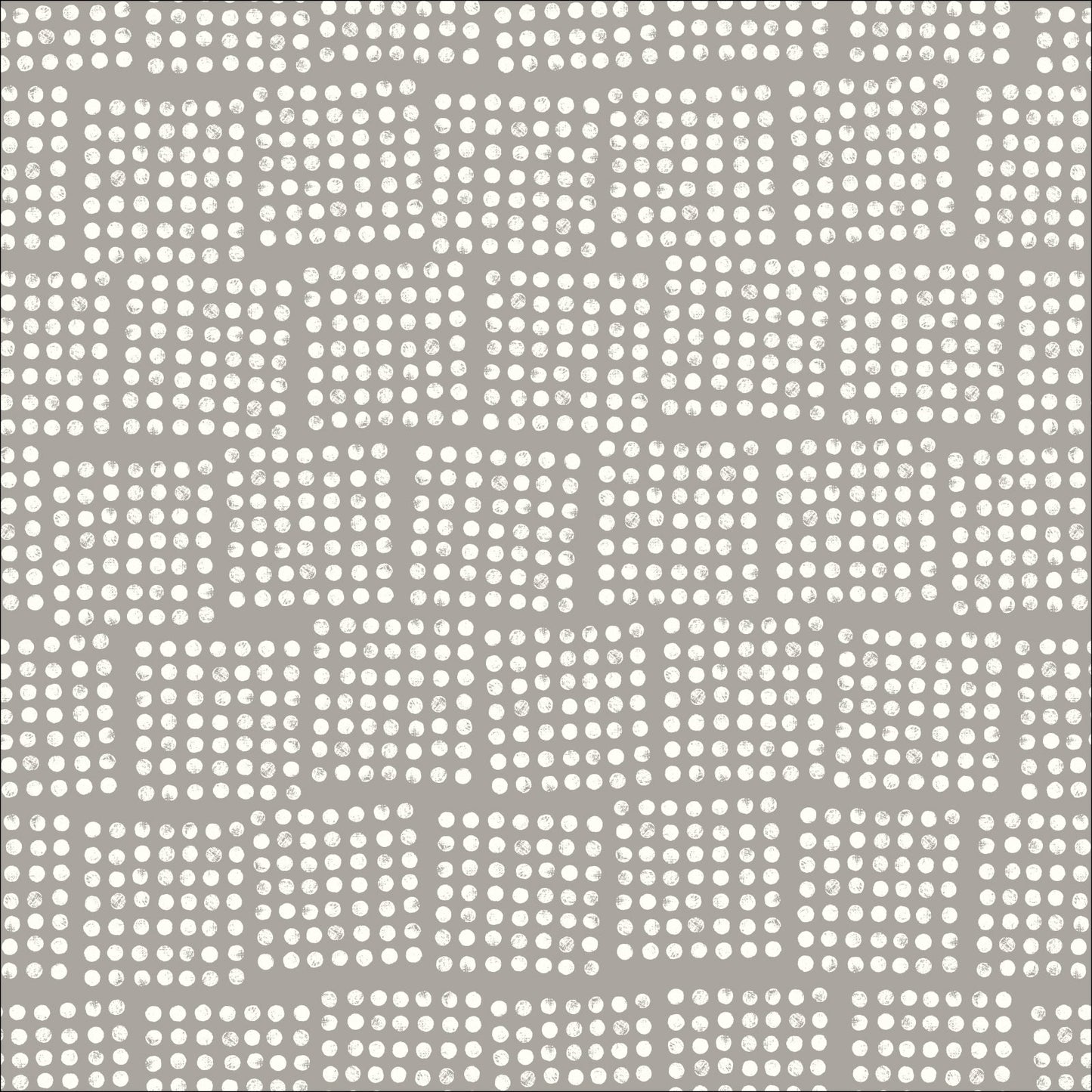 Domino - Gray - Imprint - Eloise Renouf - Cloud 9 Fabrics - Poplin - Simplifi Fabric