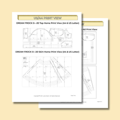 Dream Frock PDF Pattern - Lydia Naomi - Simplifi Fabric