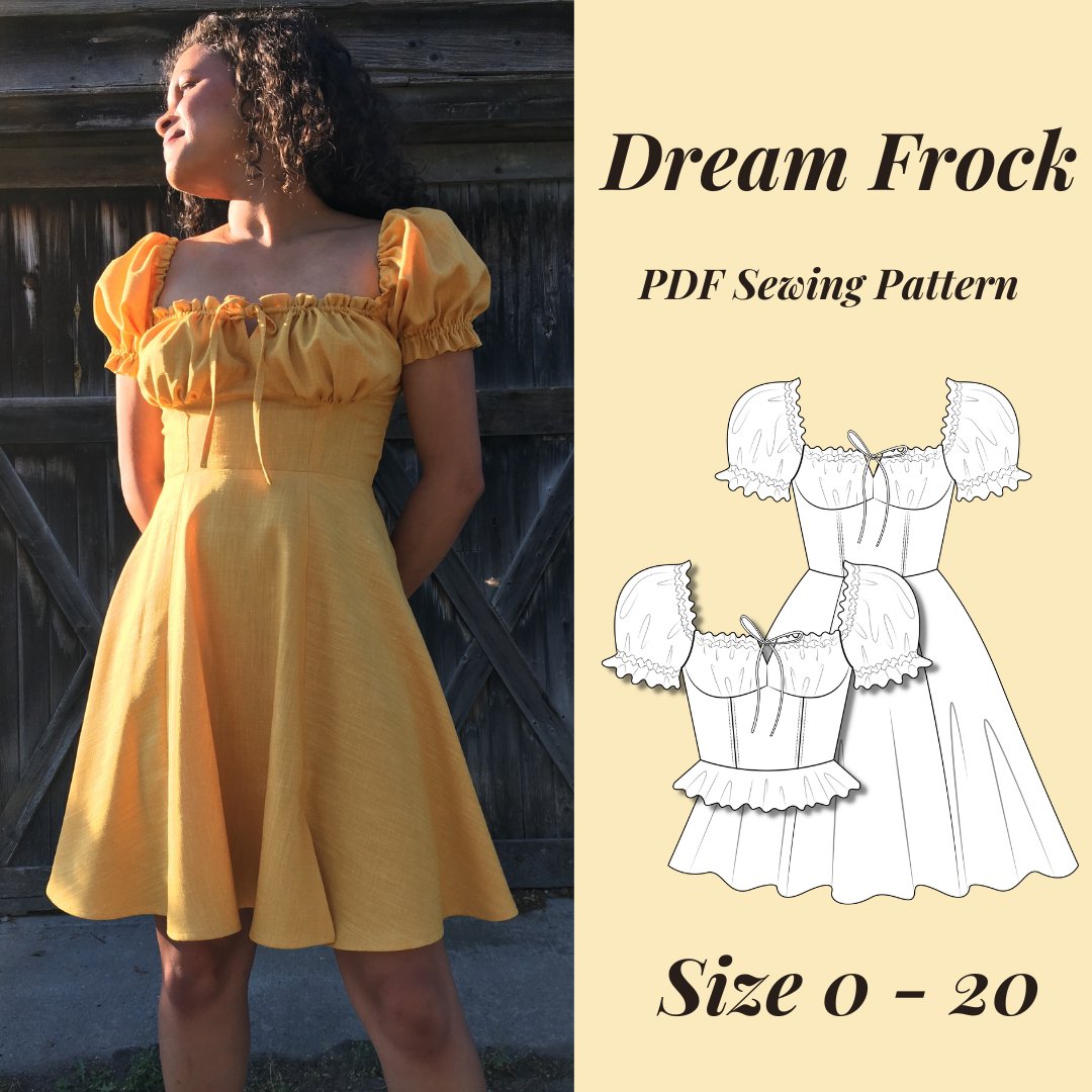 Dream Frock PDF Pattern - Lydia Naomi - Simplifi Fabric