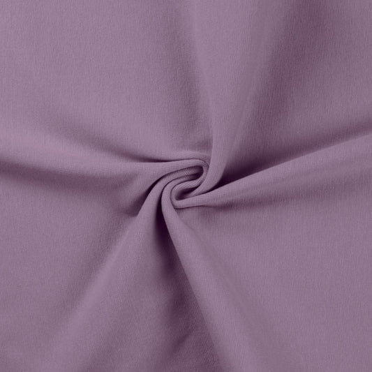 Dusty Lilac - European Import - Oeko - Tex® - 1/1 Ribbed Cuff - Simplifi Fabric