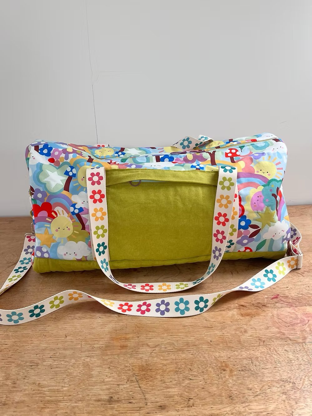 Earnley Duffel Bag Paper Pattern - Two Stitches Patterns - Simplifi Fabric